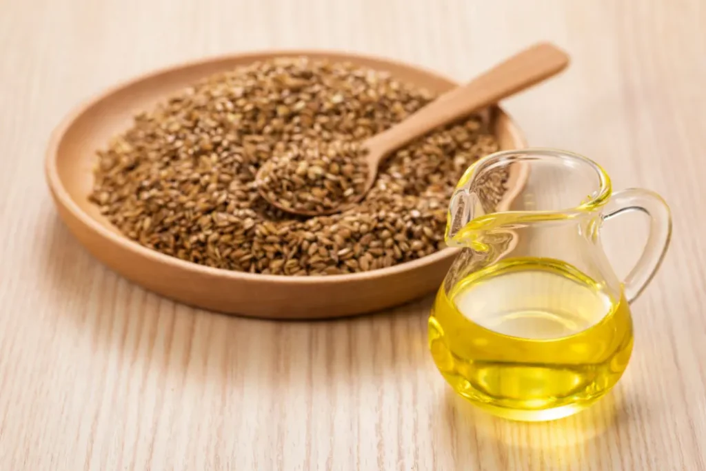 Flaxseed oil. 