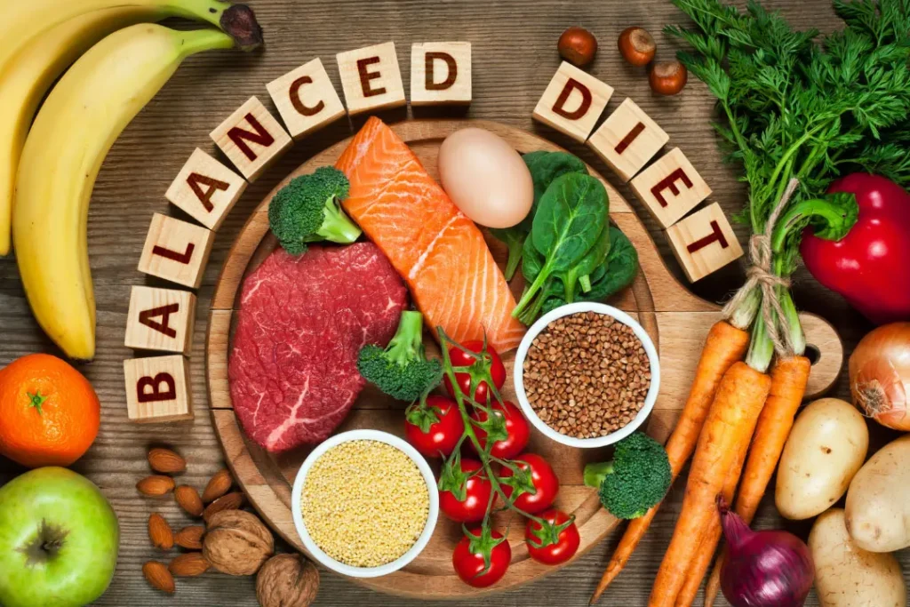 concept of balance diet