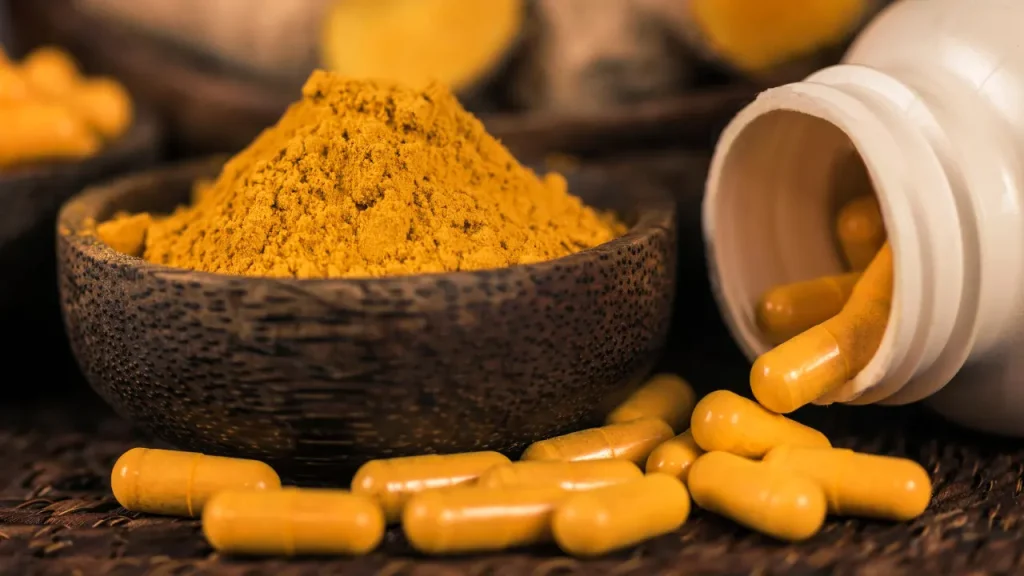 Curcumin supplements.