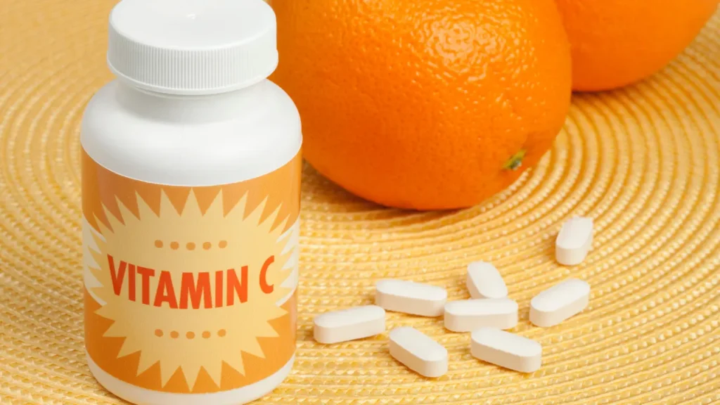 Vitamin C supplements. 