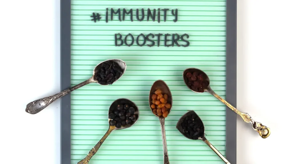 Immunity boosting items. 