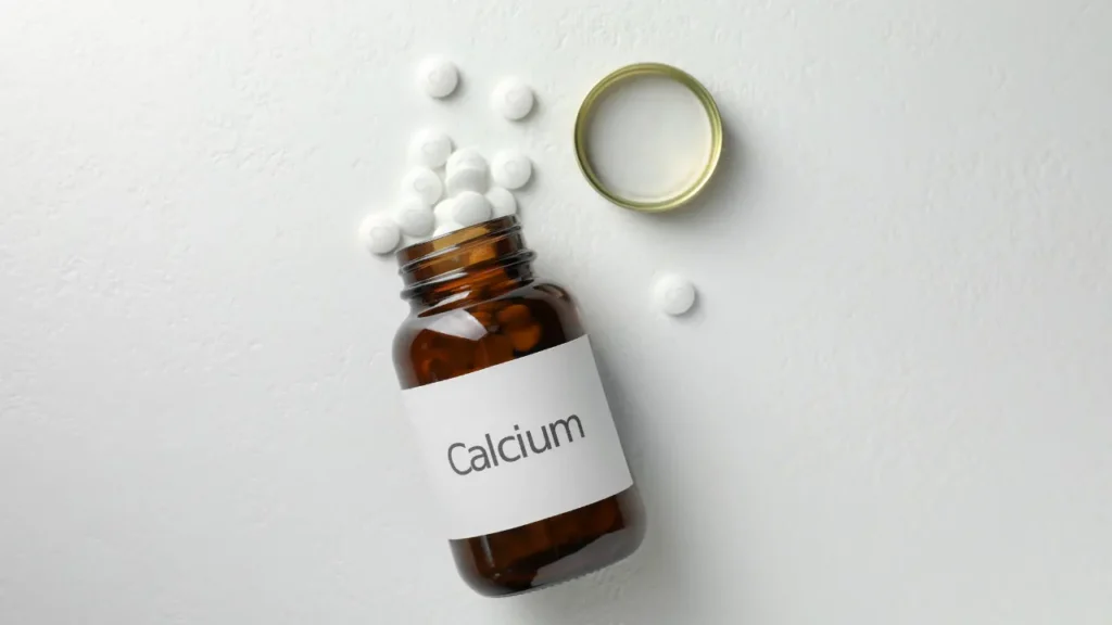 Calcium supplements. 