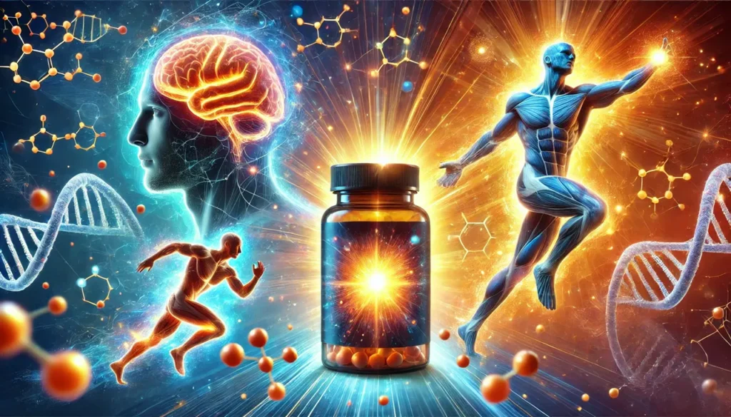 Ribose for enhancing mental and physical performance.