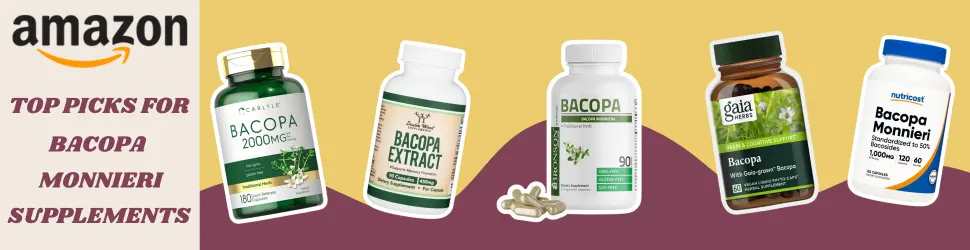 Improve Brain Health, Memory, and Focus with the Powerful Benefits of Bacopa Monnieri—Shop Amazon’s Best!