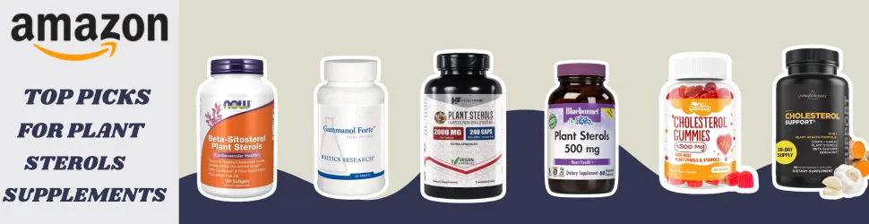 Boost Brain Power and Maintain Cholesterol Levels with Plant Sterols—Explore Amazon's Top Supplements Today!