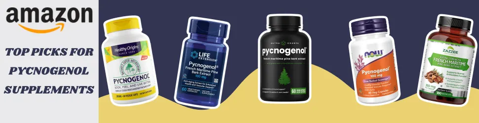 Boost Cardiovascular, Joint, and Mental Wellness with Pycnogenol—Shop Now on Amazon!