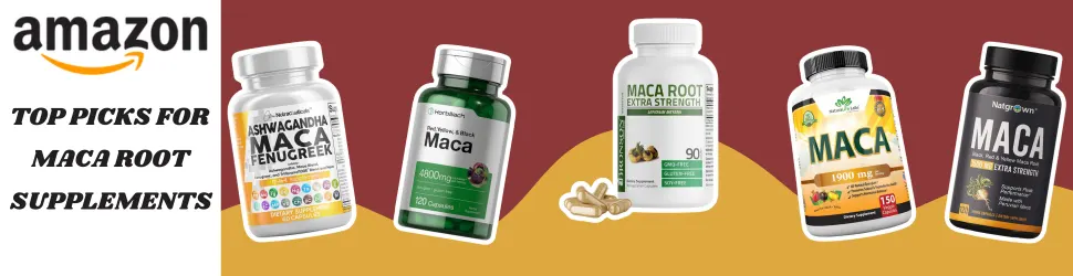 Boost Sexual Health and Mental Clarity with Maca Root Extract—Order Now on Amazon!