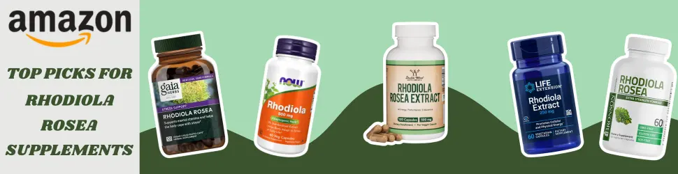 Experience Enhanced Mental Endurance and Clarity with Rhodiola Rosea Supplements—Buy Today on Amazon!