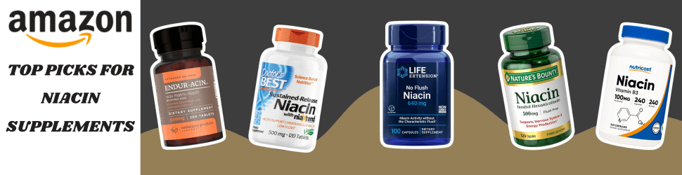 Niacin supports brain health by enhancing neural function while promoting better heart health—Order Now on Amazon!