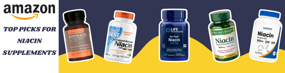 Niacin supports emotional stability while aiding in the maintenance of radiant, healthy skin—Buy Today on Amazon!