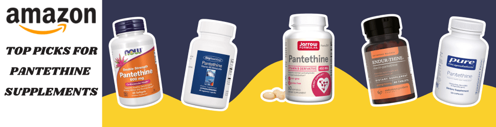 Pantethine helps optimize brain energy production and supports emotional balance—Order Now on Amazon!