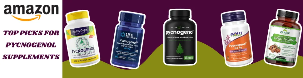 Pycnogenol for Cardiovascular, Joint, and Cognitive Health—Order Now on Amazon!