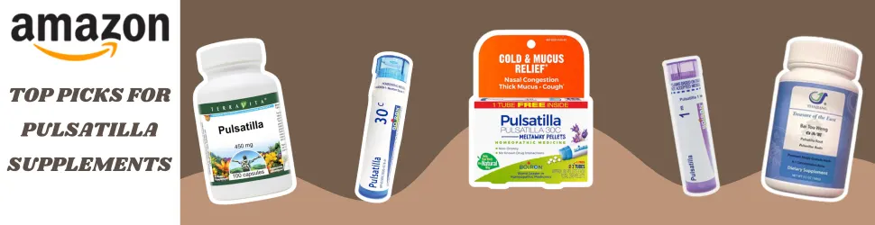 Soothe Cold and Flu Symptoms While Reducing Mucus with Pulsatilla—Shop Amazon’s Best!