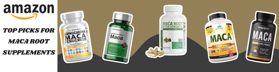 Support Hormonal Health and Brain Focus with Maca Root Capsules—Shop Amazon’s Best Now!