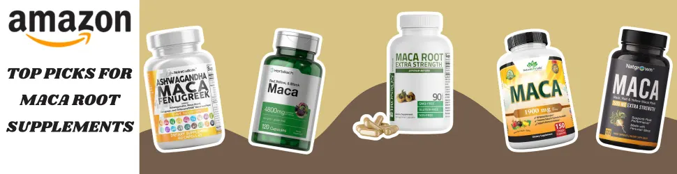 Support Sexual Performance and Improve Brain Function with Maca Root Extract—Shop Today on Amazon!