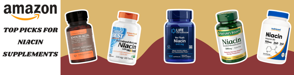 Support neural communication and enhance the body’s energy production with Niacin—Buy Now on Amazon!