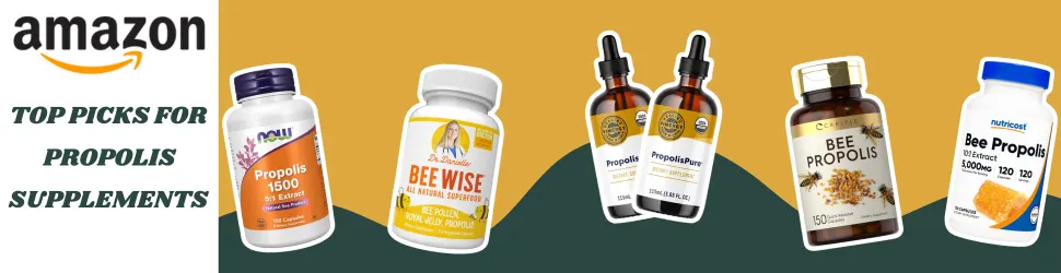 Support Brain Function, Immunity, and Overall Health with Propolis—Shop Now on Amazon!
