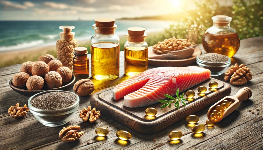 Omega-3 sources both from plant and animals 