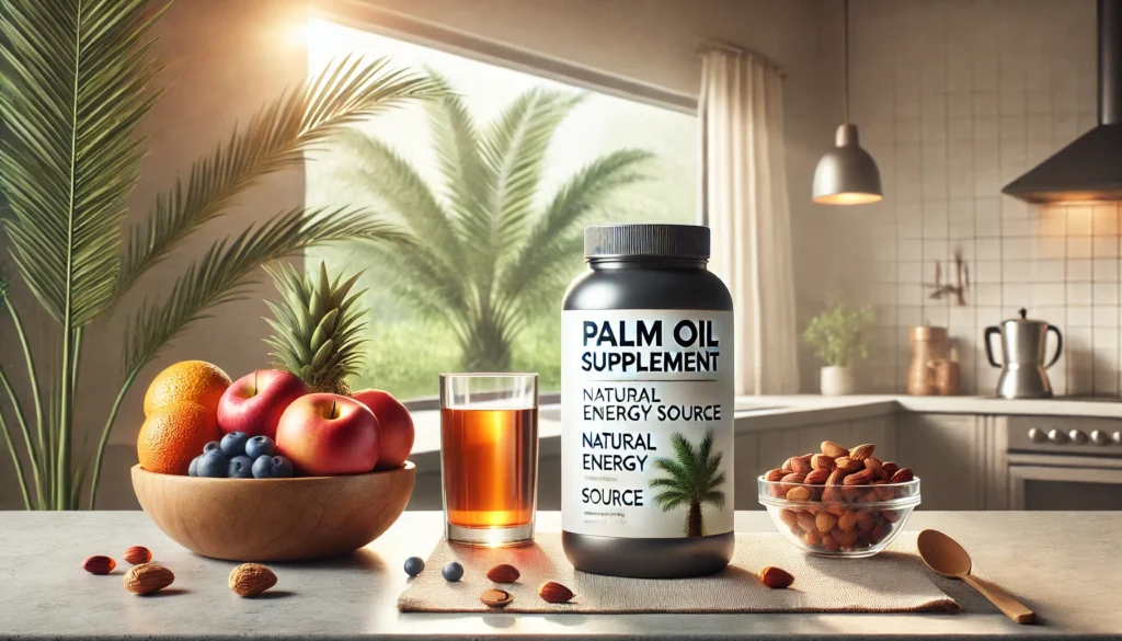 Palm Oil Supplements. 