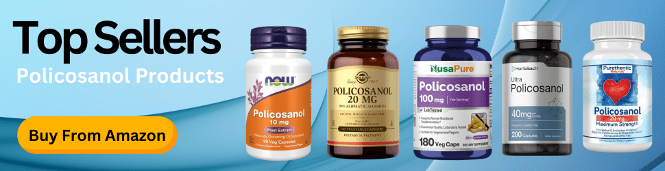 Policosanol enhances memory retention while supporting cardiovascular health—Holistic Wellness Starts Here, Order Now on Amazon!