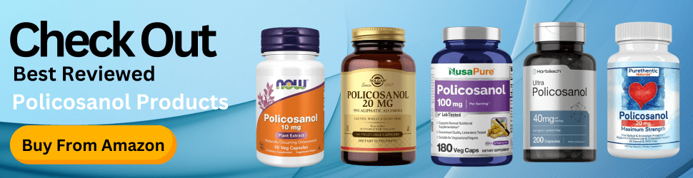 Policosanol supports healthy brain function and helps maintain optimal cholesterol levels—Think Sharp, Live Healthy, Shop Now on Amazon!