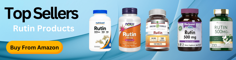 Support brain health and reduce oxidative stress naturally—Choose Rutin, Available Now on Amazon!