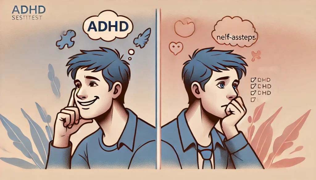 A split-screen comparison of two individuals reacting to their ADHD test results—one looking relieved and another contemplating the next steps.

ALT Text: "Side-by-side comparison of individuals responding differently to their ADHD test results."