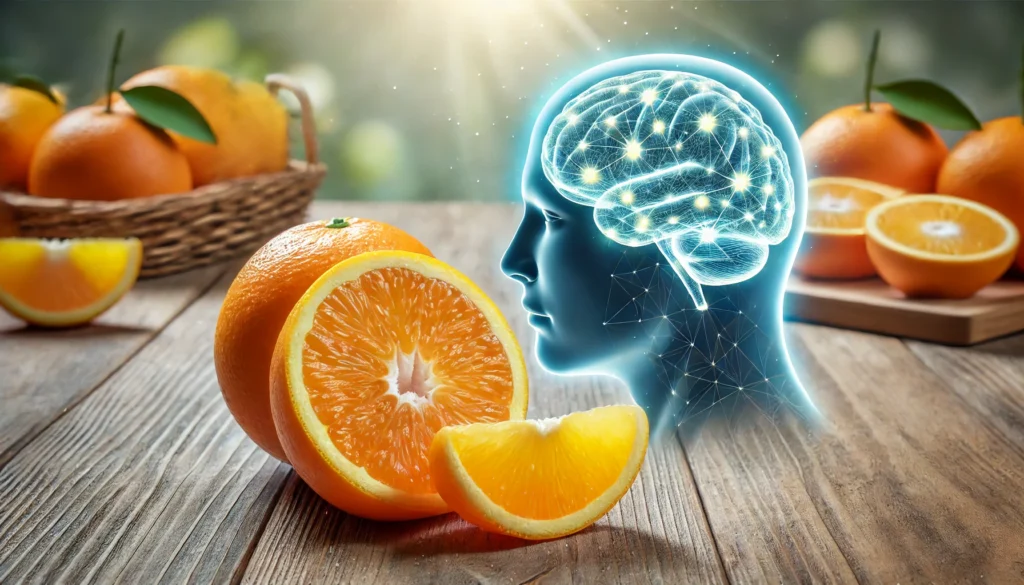 Orange for brain function